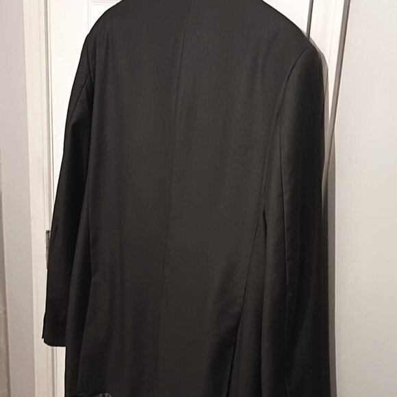 Demantie Men Gray Suit Jacket Only  42L - Picture 6 of 12